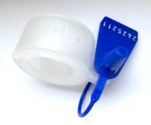 Závěsná plomba k vodoměru