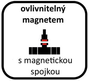 vodoměr s magnetickou spojkou